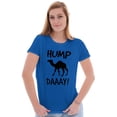thumbnail image 4 of Hump Day Camel Wednesday Weekday Womens Fitted Plus Size Graphic Tee Brisco Brands 2X, 4 of 5