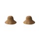 thumbnail image 3 of Sombrero de pescador Jumpingount plegable de paja color Beige 56-58 cm, 3 of 6