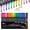 36Pcs, variant on Dreamy Sparkle Dual Line Outline Markers, Self-Outline Metallic Glitter Pens, 2-in-1 Double Line Contour Pens with Shimmering Effect, for Journaling, Adult Coloring, Art Planning Supplies (24Pcs)
