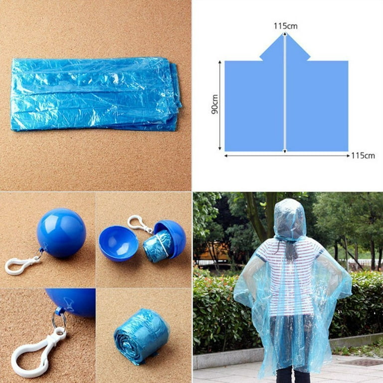 Disposable raincoat deals walmart