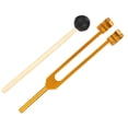 thumbnail image 3 of Juego de herramientas de martillo y diapasón, herramienta de diagnóstico para terapia de sanación con sonido Healthy CareGold, 3 of 14