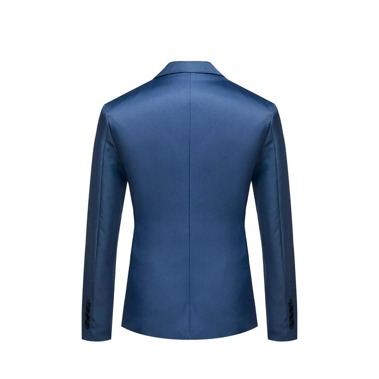 専用 BLUE BLUE / broun tailored jacket VSSSJ Men's British Style Blazers Loose Fit Solid Color Long