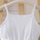 thumbnail image 5 of Vestido de Fiesta de las Niñas Color Sólido Suspender Malla Superposición con Cinturón Casual Fluy A-Line para Niños Fotos de Vacaciones Primavera Verano, 5 of 9