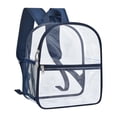 thumbnail image 1 of Mochila Paxiland Clear Stadium Homologada 30x30x15 cm Azul Marino, 1 of 7