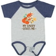 thumbnail image 3 of Inktastic Daddy Loves Me Woodland Fox Boys or Girls Baby Bodysuit, 3 of 5
