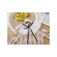 thumbnail image 5 of INSPIRE CHIC Detachable Fake Collar, Neck Ruff Mini Cape Choker False Dickey Collar for Blouse White-4, 5 of 5