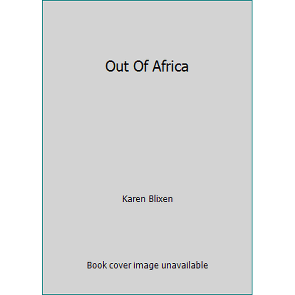 Pre-Owned Out Of Africa (Unknown) 0140009132 9780140009132