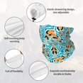 thumbnail image 3 of Neck Gaiter Face Cover Scarf, Lovely Sea Otters Soft Face Sun Mask Cover Scarf Headband Cooling Sweat Absorbing Bandanas Hiking Cycling Running, 3 of 7
