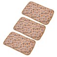 thumbnail image 1 of Pet Warm Sleep Mat, Soft Pet Blanket Comfortable Cute Dog Paw Print  For Dogs Light Tan S, 1 of 8