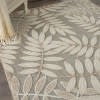 thumbnail image 5 of 8â€™ x 11â€™ Natural Leaves Indoor Outdoor Area Rug, 5 of 10