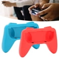 thumbnail image 1 of Trousse de Poignées, Poignée Portative avec Coussinet pour Manette Switch OLED Noir,Blanc,Rouge+bleu, 1 of 8