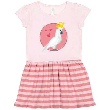 

Inktastic Cockatoo Bird Lover Gift Toddler Girl Dress