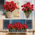 thumbnail image 4 of ZenCart Artificial Begonias Bunch Reusable Wedding Party Decor Faux Flowers Fake Begonia Flowers for Home Interior Garden Porch Decoration, 4 of 8