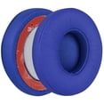 thumbnail image 2 of Geekria QuickFit Replacement Ear Pads for Beats Solo 2 (B0534) & Solo 3 (A1796) Wireless On-Ear Headphones, Ear Cushions (Deep Blue), 2 of 6
