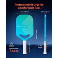 thumbnail image 5 of T700 Carbon Fiber Pickleball Paddle with Aero Throat Honeycomb Core for Enhanced Power Control Spin Professional Racket for Adults Men Women, 5 of 6