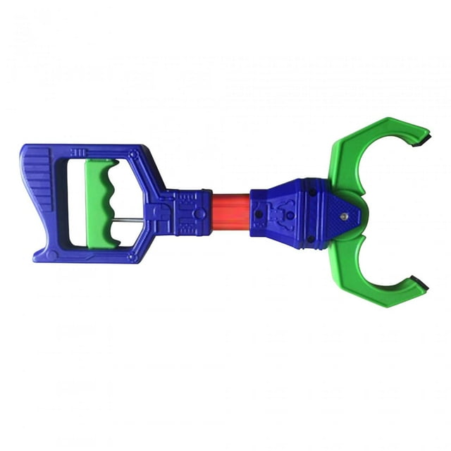 Jouet Interactif Pince Attrape Jouet Robot Pince Attrape Coordination Oeil-Main Jeu Robot Pince Jouet Ramasse-Poubelle pour Enfants Filles Plage D