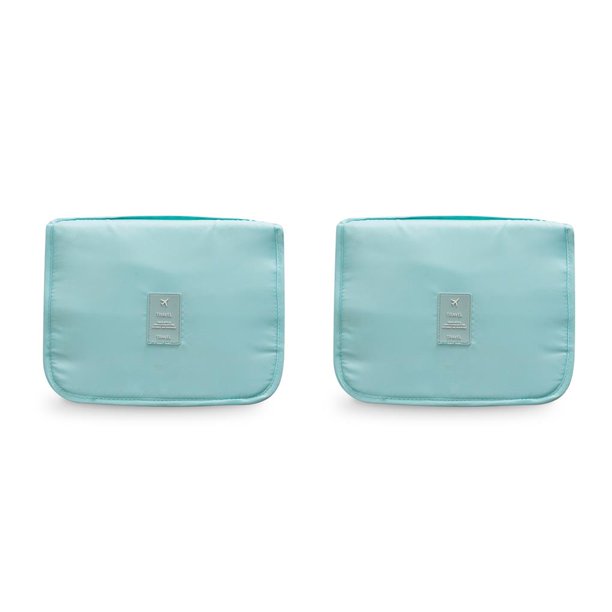 Monstrate Neceser colgante Organizador de suministros de maquillaje a prueba de agua con gancho Bolsas de almacenamiento plegadas Accesorio para Type1 NO1