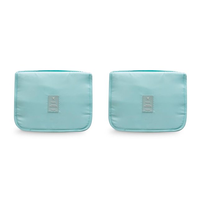 Monstrate Neceser colgante Organizador de suministros de maquillaje a prueba de agua con gancho Bolsas de almacenamiento plegadas Accesorio para Type1 NO1