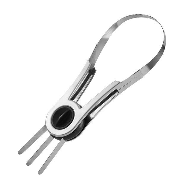 Rebanadora De Frutas Durable Reusabe Fruit Core Remover Tool Para Pitaya Mango Papaya 430 Acero Inoxidable Sunnimix cuchara de frutas