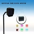 thumbnail image 3 of Wireless Keypad Gate Opener Keypad Rolling Code 433MHZ Keypad with 12V/24V 2 Channel Receiver for Garage Door, 3 of 6