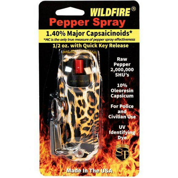 WildFire 1.4% MC 1/2 oz Halo Holster Leopard Black/Orange