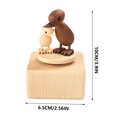 thumbnail image 3 of Gmogad Classic Beechwood Music Box - Wind-Up Birthday/Wedding Gift, Romantic Home Decoration for Kids/Anniversary, No Battery Needed with Clear Melody, 3 of 8