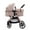 Beige, variant on Lortsybab Baby Stroller - Folding Infant Newborn Pram Stroller & Unisex Baby Carriage
