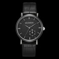 thumbnail image 3 of Reloj de cuarzo con marco negro elegante y esfera grande para uso diario, 3 of 3