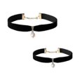 thumbnail image 4 of Pearl Choker Choker Collar Neckband Gothic Choker Choker Necklace Band Black Choker Choker Chain Necklaces-hao---Product code 37791, 4 of 4