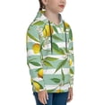 thumbnail image 3 of Kll Unisex Kids Boys Girls Hooded Pocket Pullover Hoodies-Lemon, 3 of 9