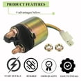 thumbnail image 2 of HOPUT Starter Solenoid Relay Compatible with Honda TRX350, TRX420, TRX500, TRX450, TRX400 Motorcycles, 1-Pack, 2 of 7