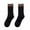 Black, variant on harmtty Women Colorful Striped Socks Soft Breathable Women Socks 1 Pair Women Fall Winter Socks Solid Color Mid-tube Thick Warm No Odor Elastic Anti-slip Black