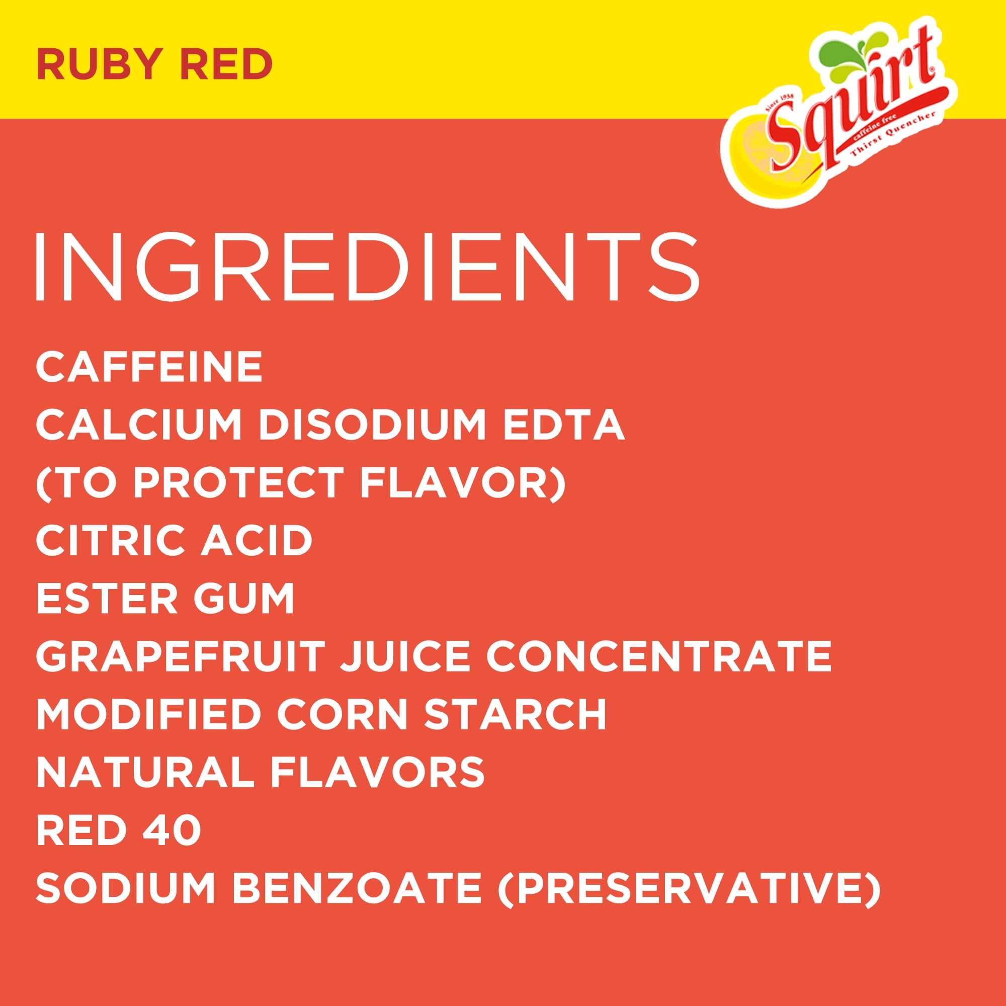 Squirt Ruby Red Grapefruit Soda Pop, 2 L, Bottle