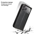 thumbnail image 5 of Compatible with iPhone 17 Pro Max Genuine Leather Case, Wallet Folio Case with Magnetic Closure Kickstand Card Slots, Shockproof TPU Shell, Protective Flip Book Cover for iPhone 17 Pro Max, Black, 5 of 8