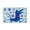 blue A, variant on Christmas Snowflake Wall Sticker Removable PVC Christmas Window Sticker 20x30cm