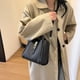thumbnail image 3 of LHSHIDU Bucket Bags for Women Trendy Shoulder Purse Satchel Handbag Pu Leather Bucket Tote Purse Top-handle Bag Fall Purse, 3 of 6