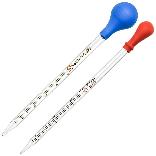 5 pipettes alimentaires 5ml