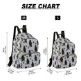 thumbnail image 2 of FORMRS Mini Backpack Purse for Women Quilted Travel Daypack Casual Shoulder Bag, Cartoon Bear Paws Pattern, 2 of 7