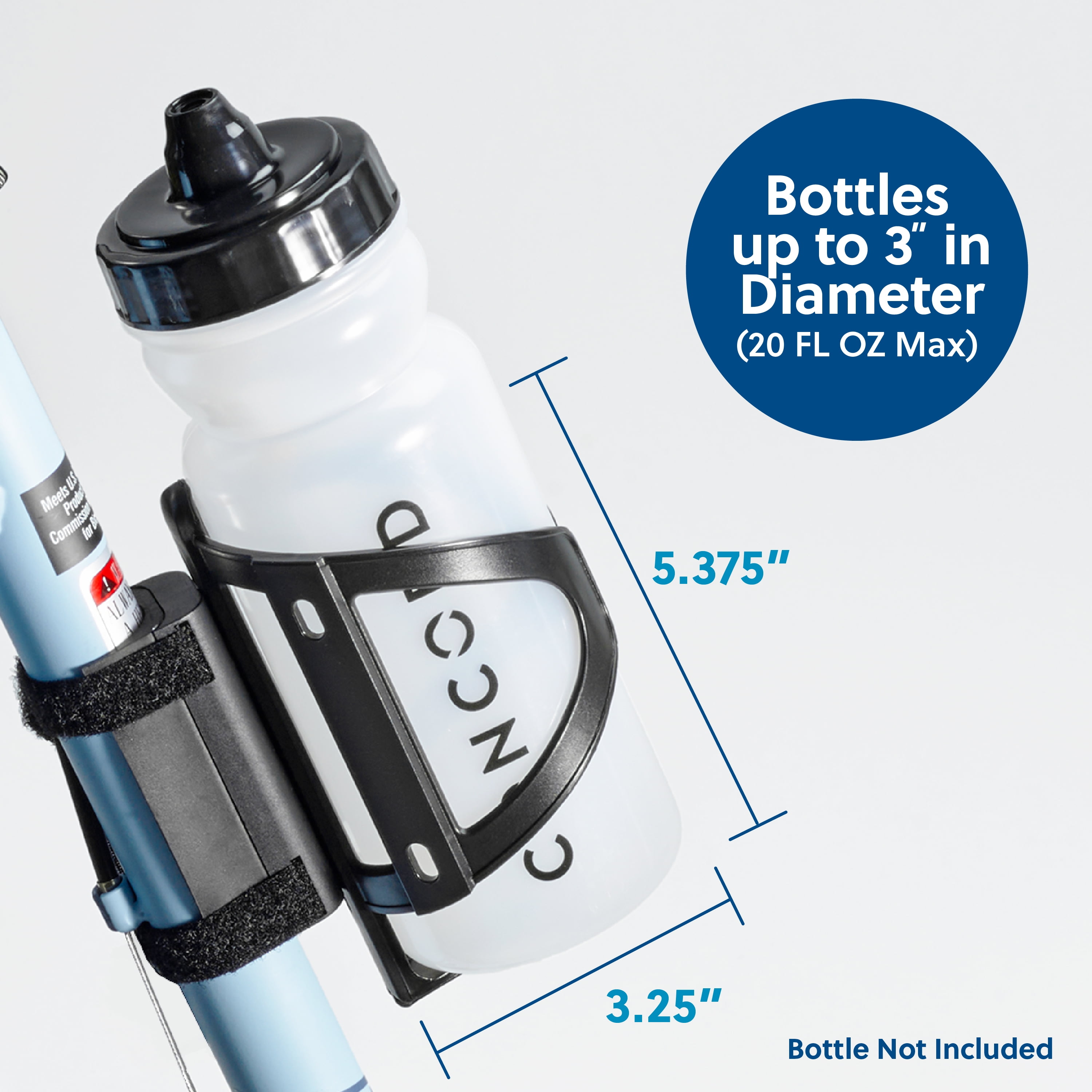 Concord Universal Multi-Position Water Bottle Bike Cage