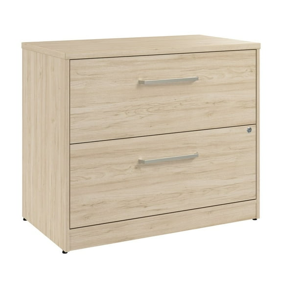 Bush Business Furniture Vista 2 Drawer Lateral File Cabinet in Natural Elm