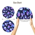 thumbnail image 5 of Disketp flower starry sky Skull Adjustable Sleeping Hair Cap, Hairband Sleeping Cap Turban, Unisex, Available for Curly and Straight Hair, 5 of 6