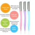 thumbnail image 3 of FACEGA Face Razor For Women Facial Hair Removal-Facial Shaver Peach Fuzz Remover Eyebrow Shaper with Safety Covers-Dermaplaning Tool to Remove Fine Hairs-Sensitive Skin Friendly Travel Essential, 3 of 5