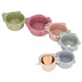 thumbnail image 4 of Stacking Cup Toy, Cartoon Fish Formed Bath Toy Coloré Stacking Nesting Cup For 6 Month+ Baby For Home Bathroom For Beach, 4 of 8