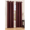 thumbnail image 1 of Sasha Faux Silk Curtain Panel, 1 of 1