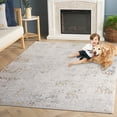 thumbnail image 3 of SAFAVIEH Princeton Theresa Abstract Area Rug, Light Beige/Grey, 8' x 10', 3 of 10