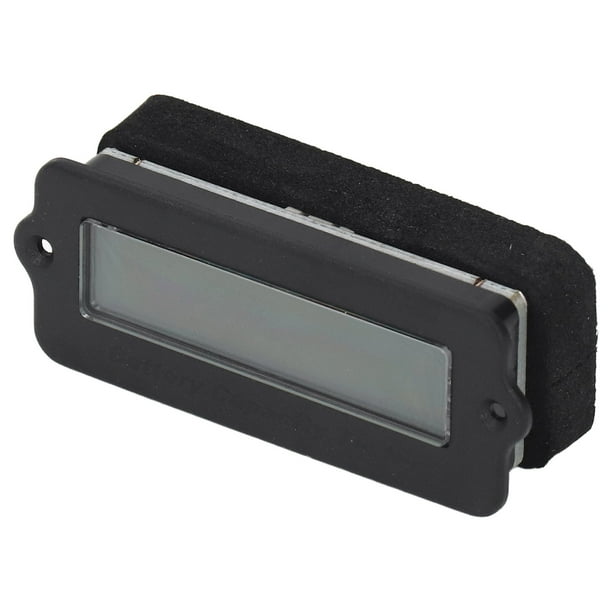 Monitor de batería, medidor de batería Indicador de capacidad de batería en tiempo real Indicador de capacidad de batería Diseño aerodinámico