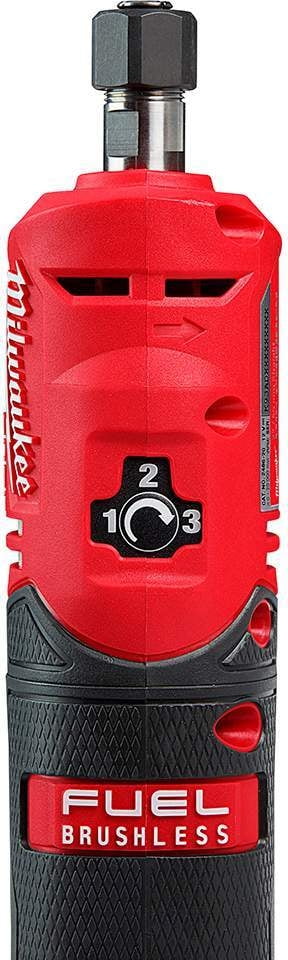 Milwaukee M12 12V Fuel 1/4" Straight Die Grinder Cordless Lithium-Ion 2486-20