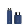 thumbnail image 1 of Flasque Isotherme en Acier Inoxydable + Pot Alimentaire - 500 ml - Noir, 1 of 1
