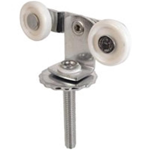 Rouleau de Porte de Garde-Robe, Roues en Nylon à Bord Plat 1 Po -N 6529