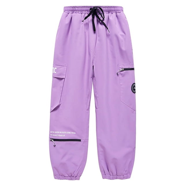 Pantalones de esquí para hombre y mujer, de una sola tabla, de doble tabla, para invierno, para exteriores, resistentes al viento, impermeables, cálidos